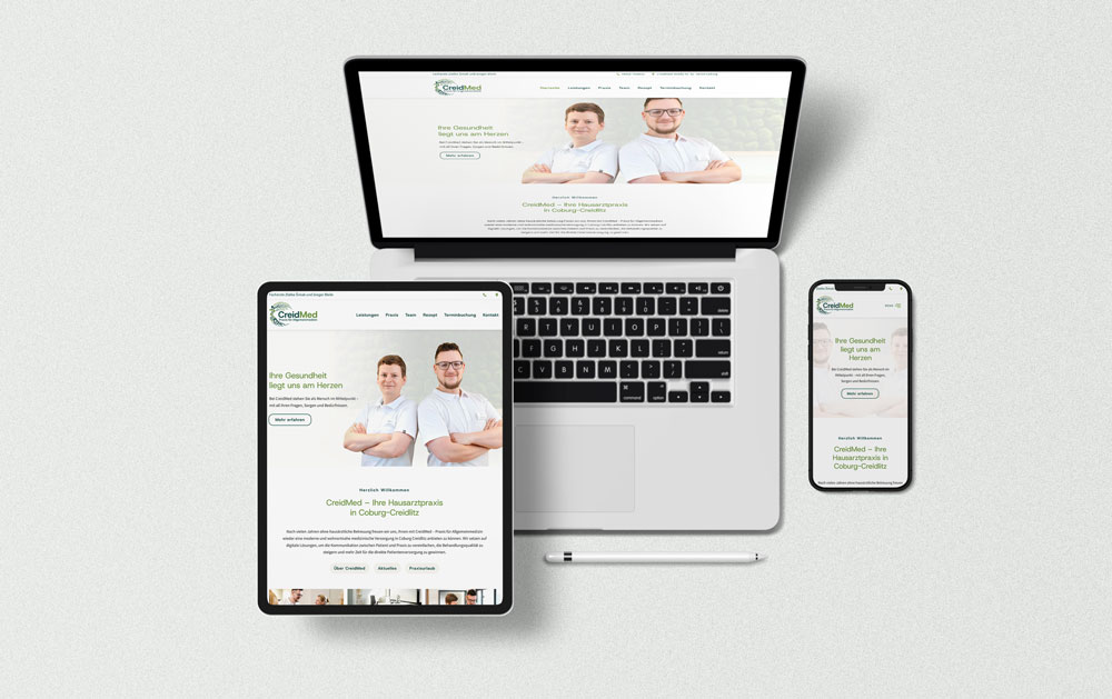 Webdesign Creidmed