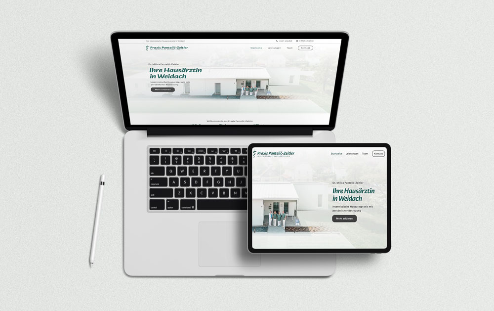 Webdesign Hausärztin Weidach bei Coburg